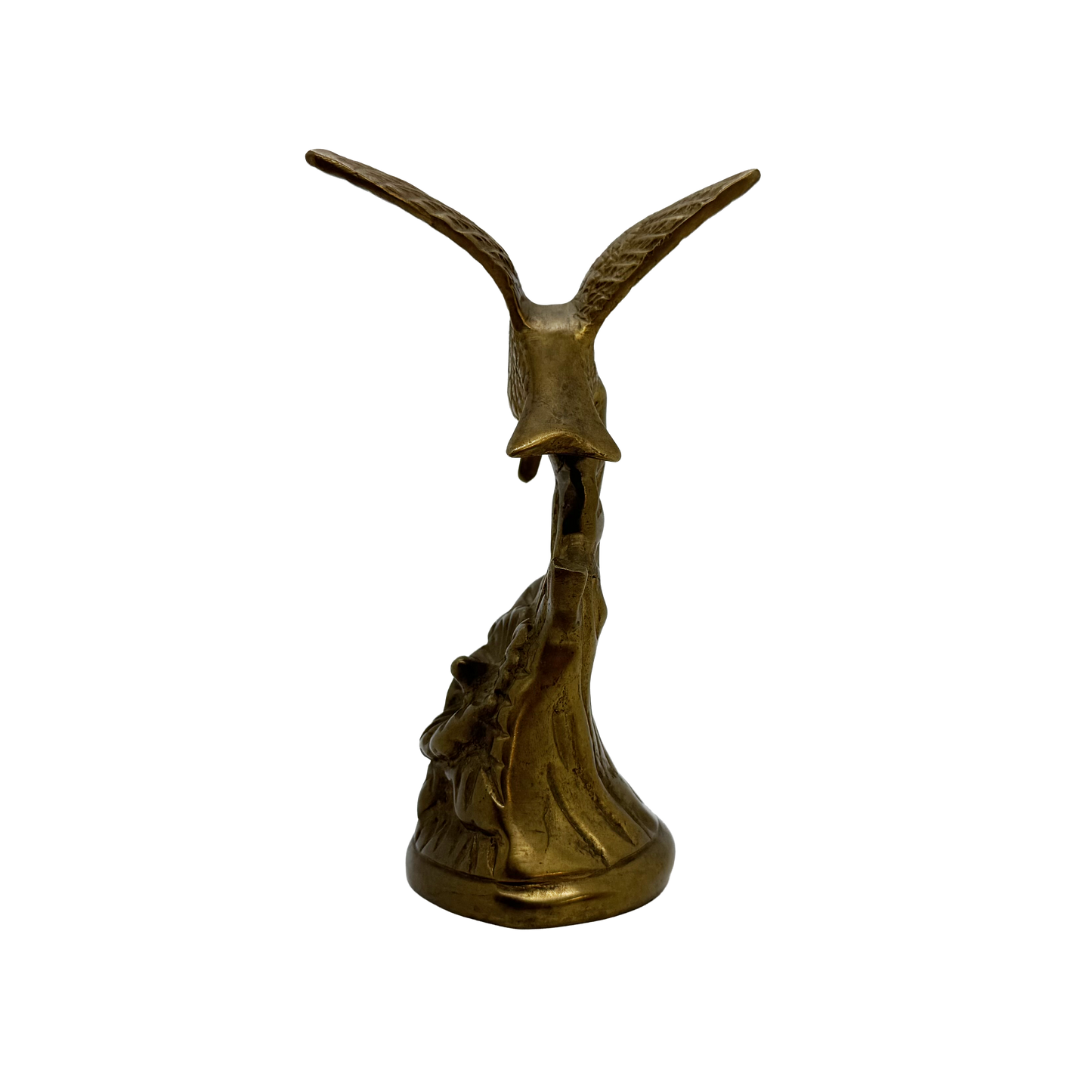 Brass Hummingbird - side