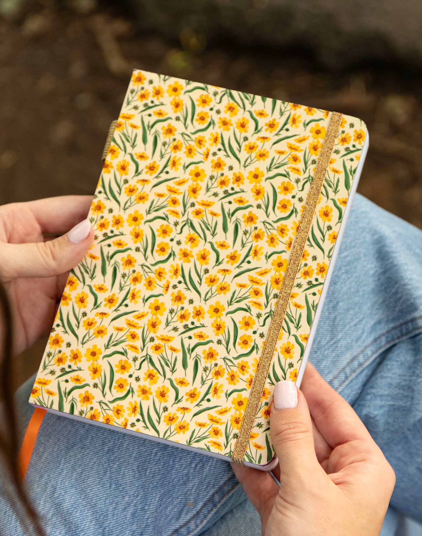 Goldenmane Lined Journal