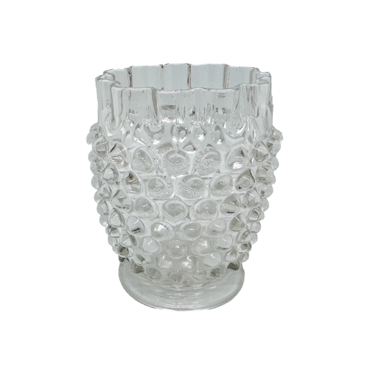 Antique Elson Glass Hobnail Spooner
