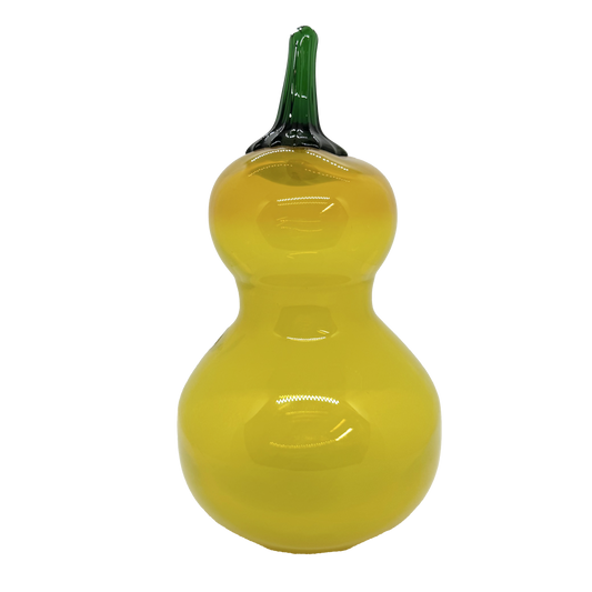 Blenko Glass Citrine Gourd