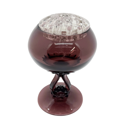 Amethyst Viking Glass Princess Flowerlite