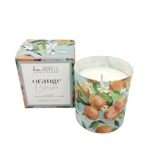 Orange Blossom Boxed Candle