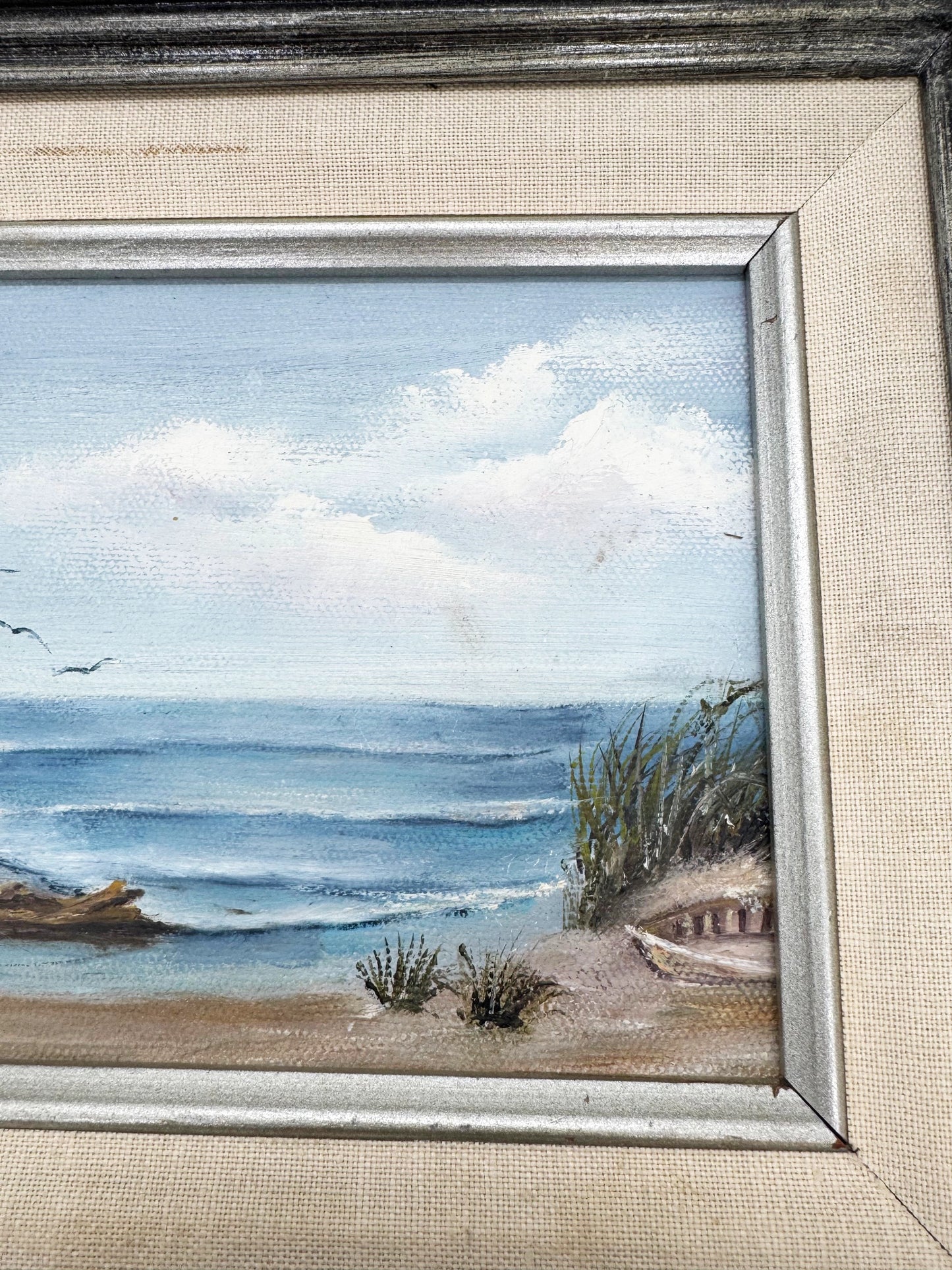 Signed Ocean Painting