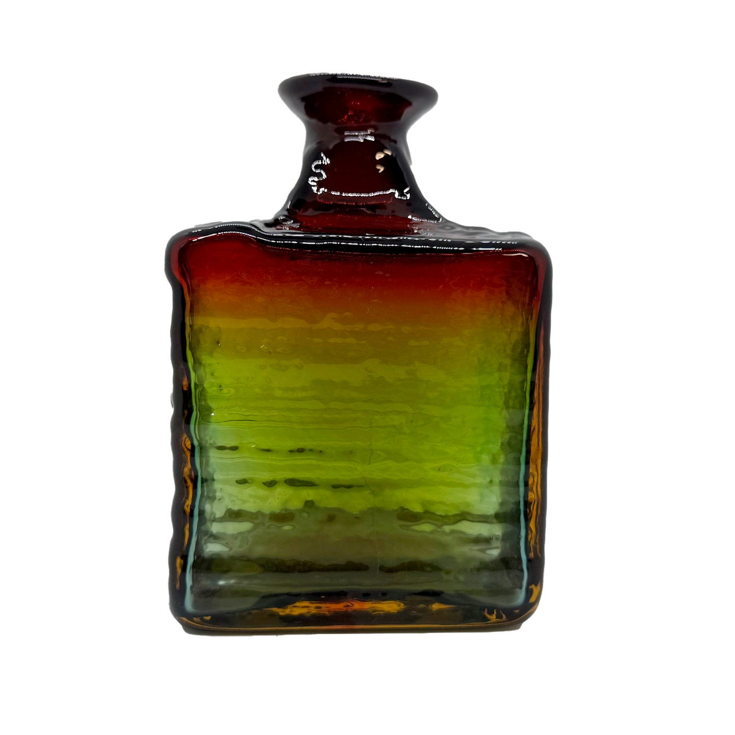 2024 Blenko Summer Storm Strata Vase