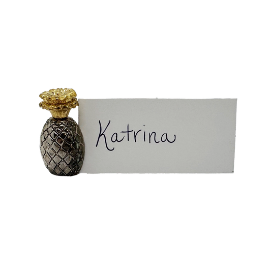 Set of 8 Pineapple Place Card Holders