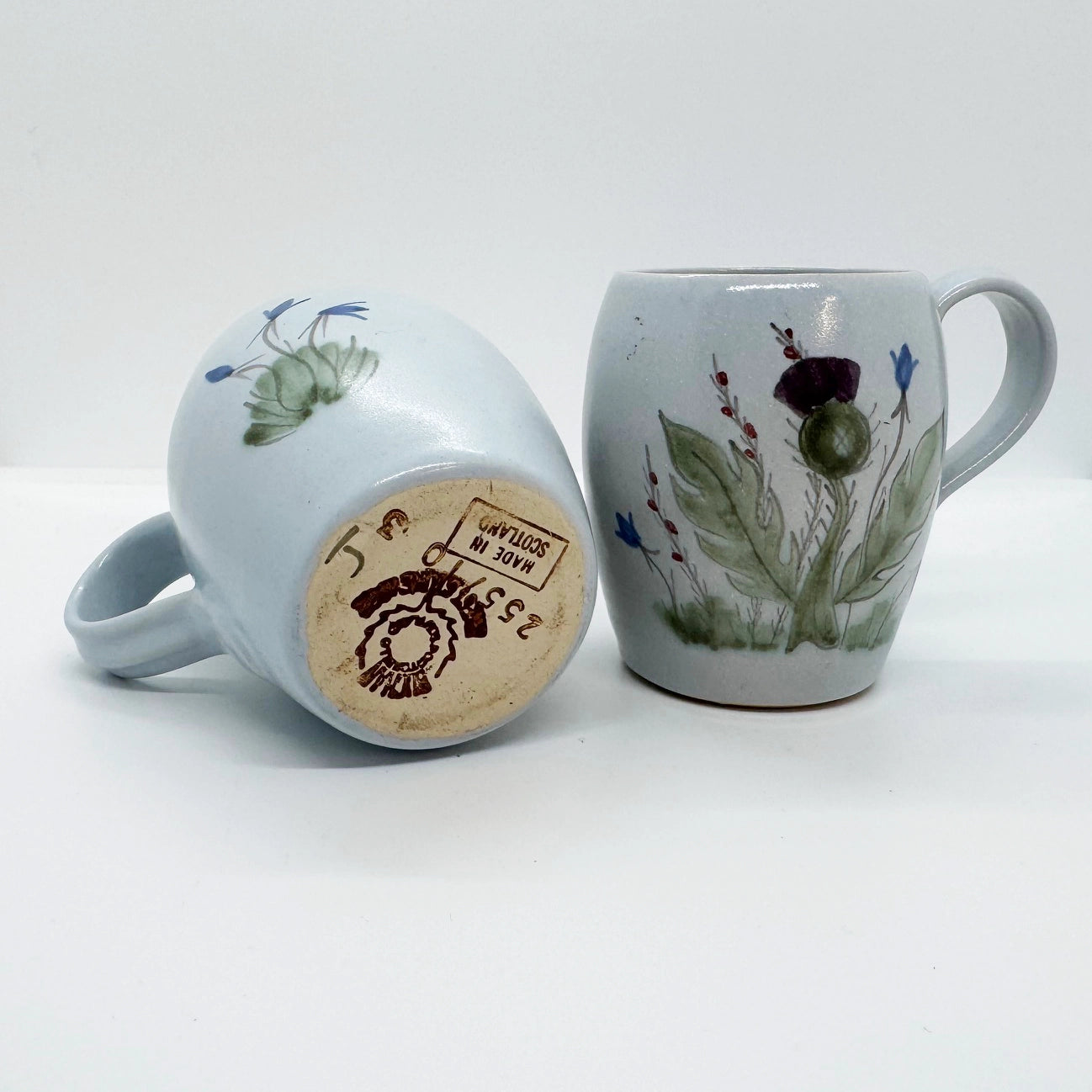 Buchan Portobello Scottish Thistleware Mugs