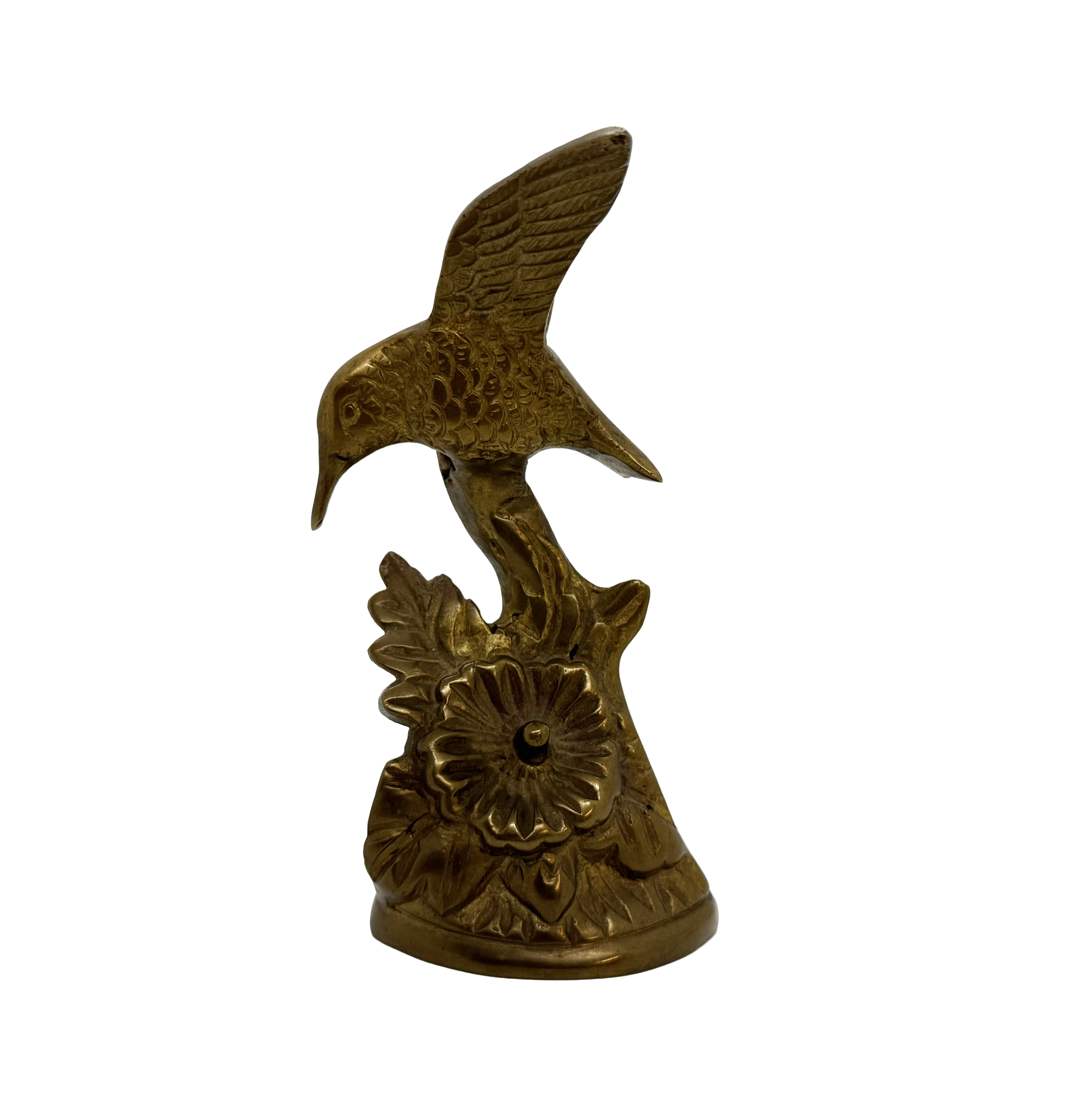 Brass Hummingbird - front