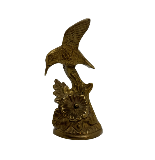 Brass Hummingbird - front