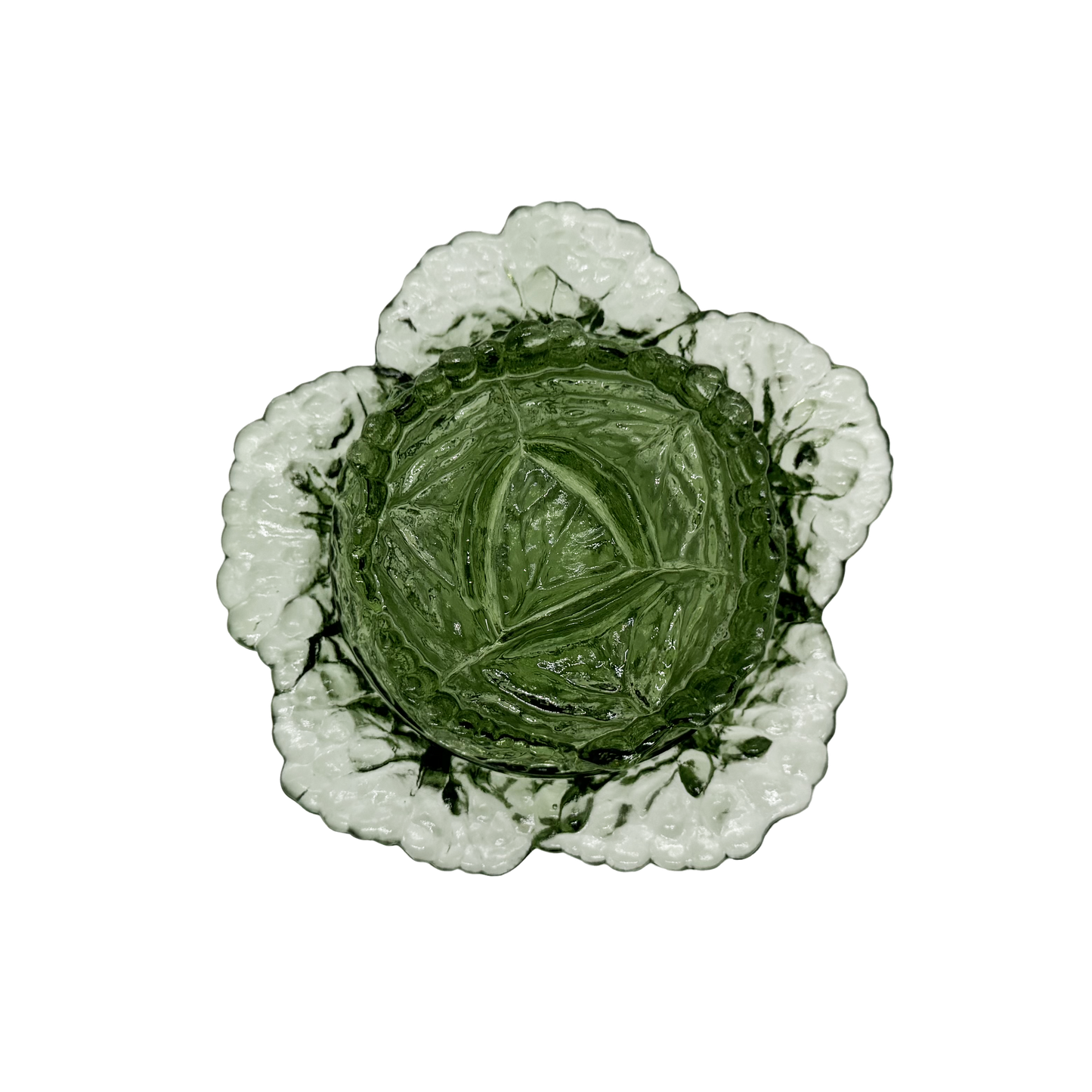 Green L.E. Smith Cabbage Dish - top