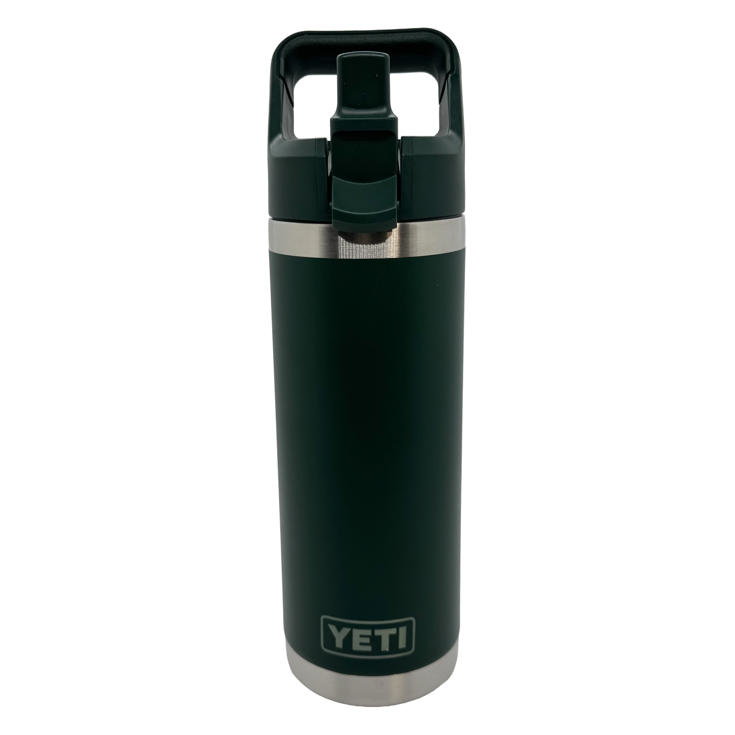 Green Evy Lena Vintage Yeti Water Bottle - back