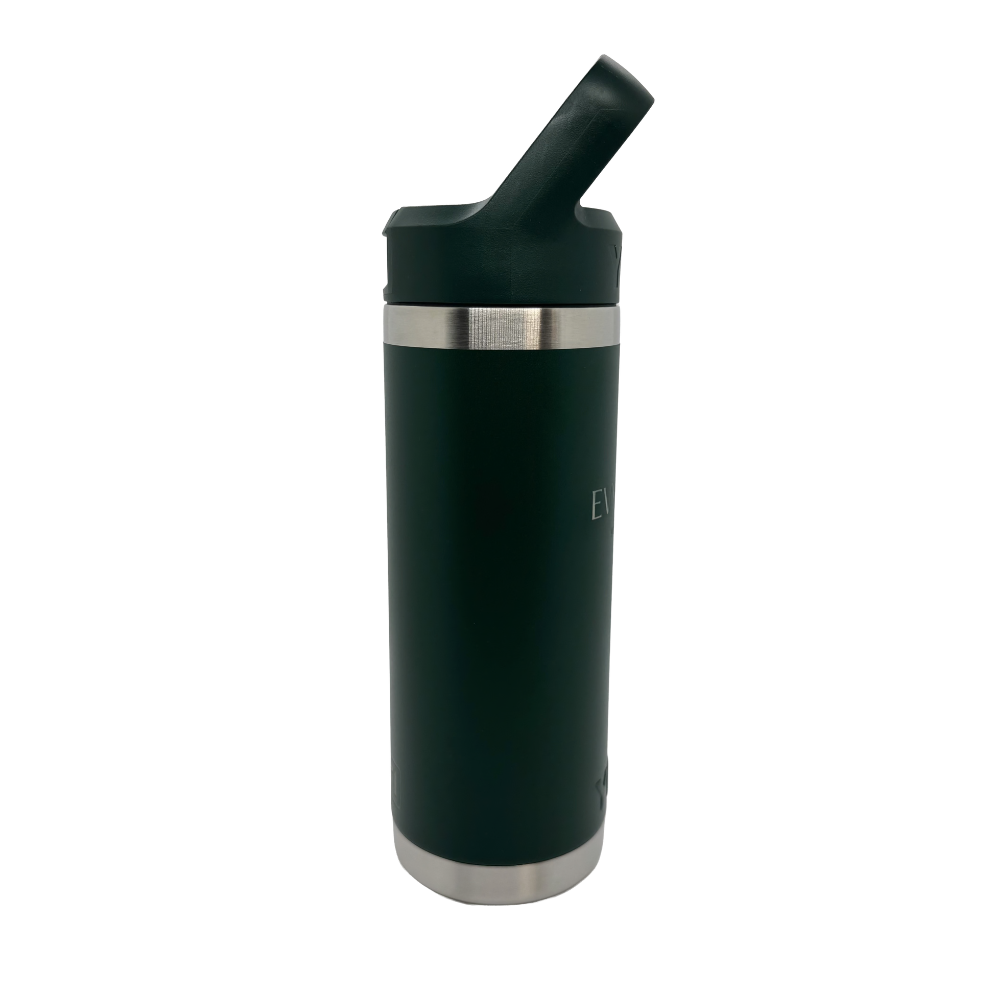 Green Evy Lena Vintage Yeti Water Bottle - side