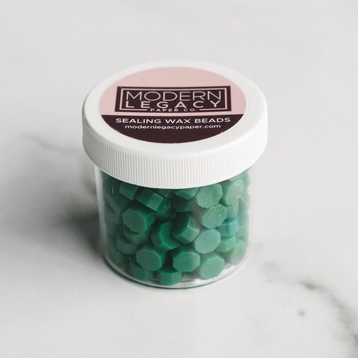 Sealing Wax Beads- Emerald Green
