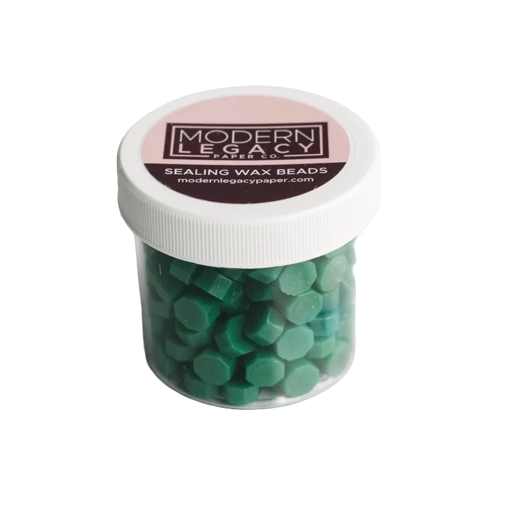 Sealing Wax Beads- Emerald Green