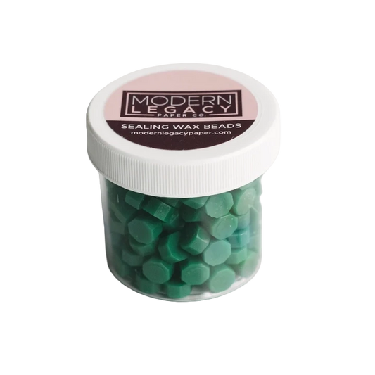 Sealing Wax Beads- Emerald Green