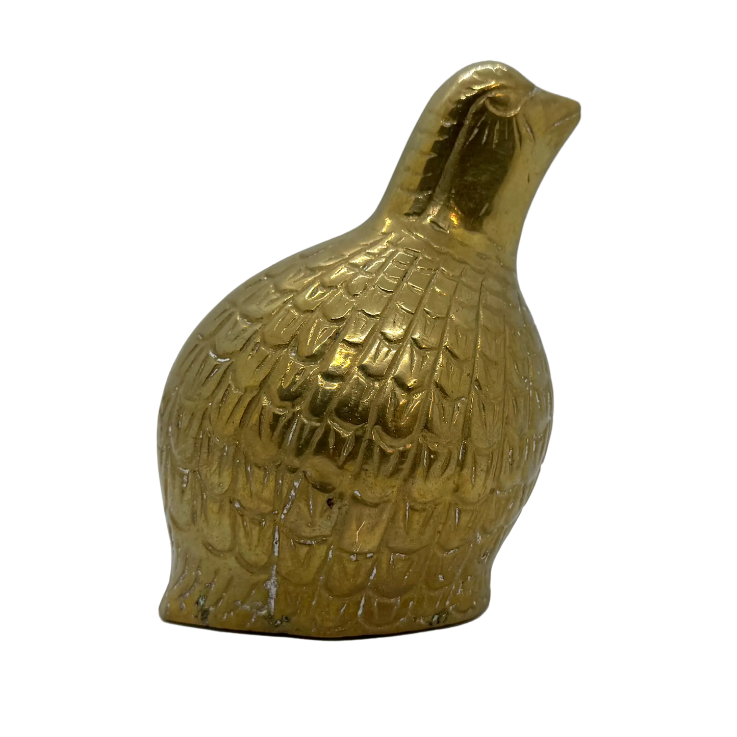 Set of 3 Brass Quails