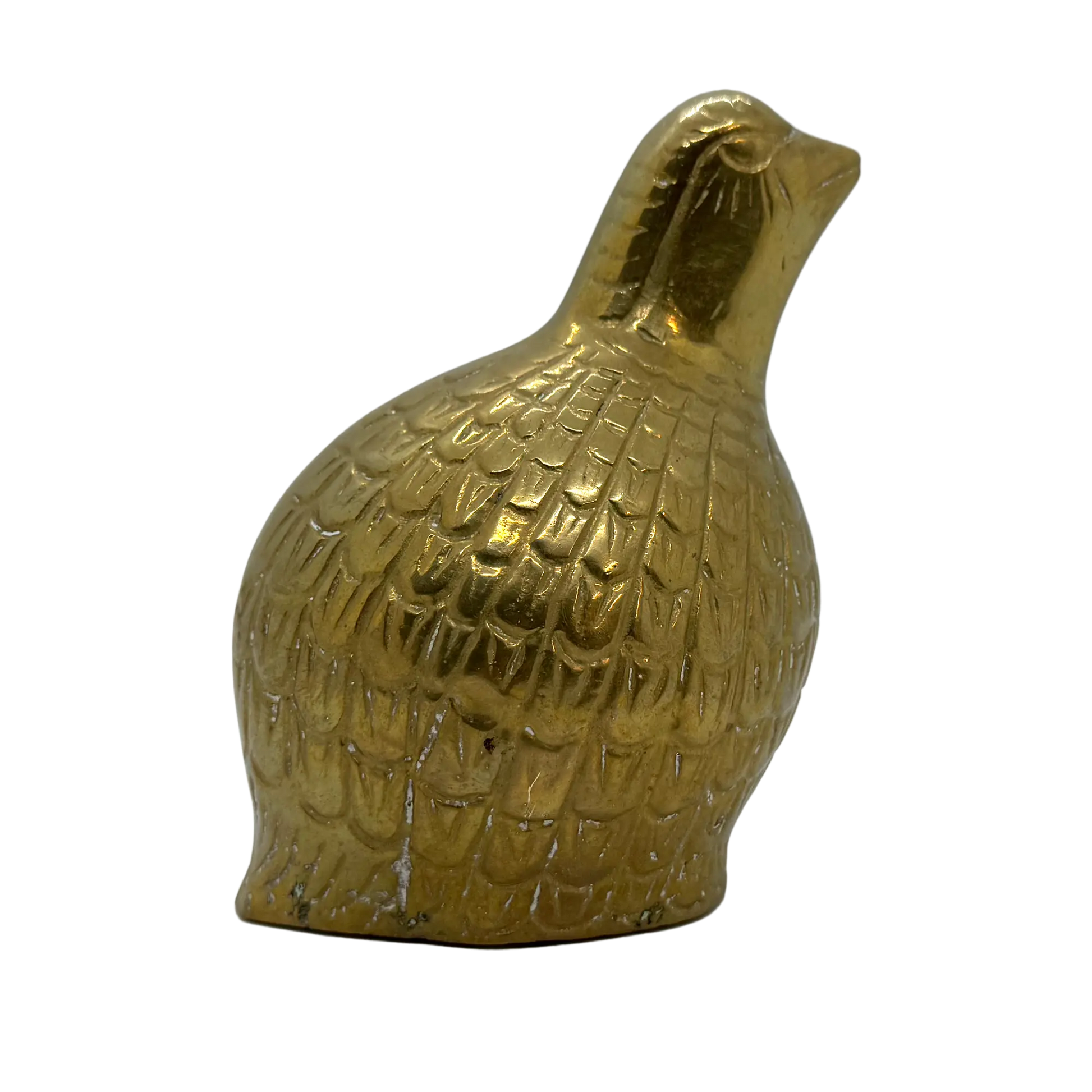 Set of 3 Brass Quails