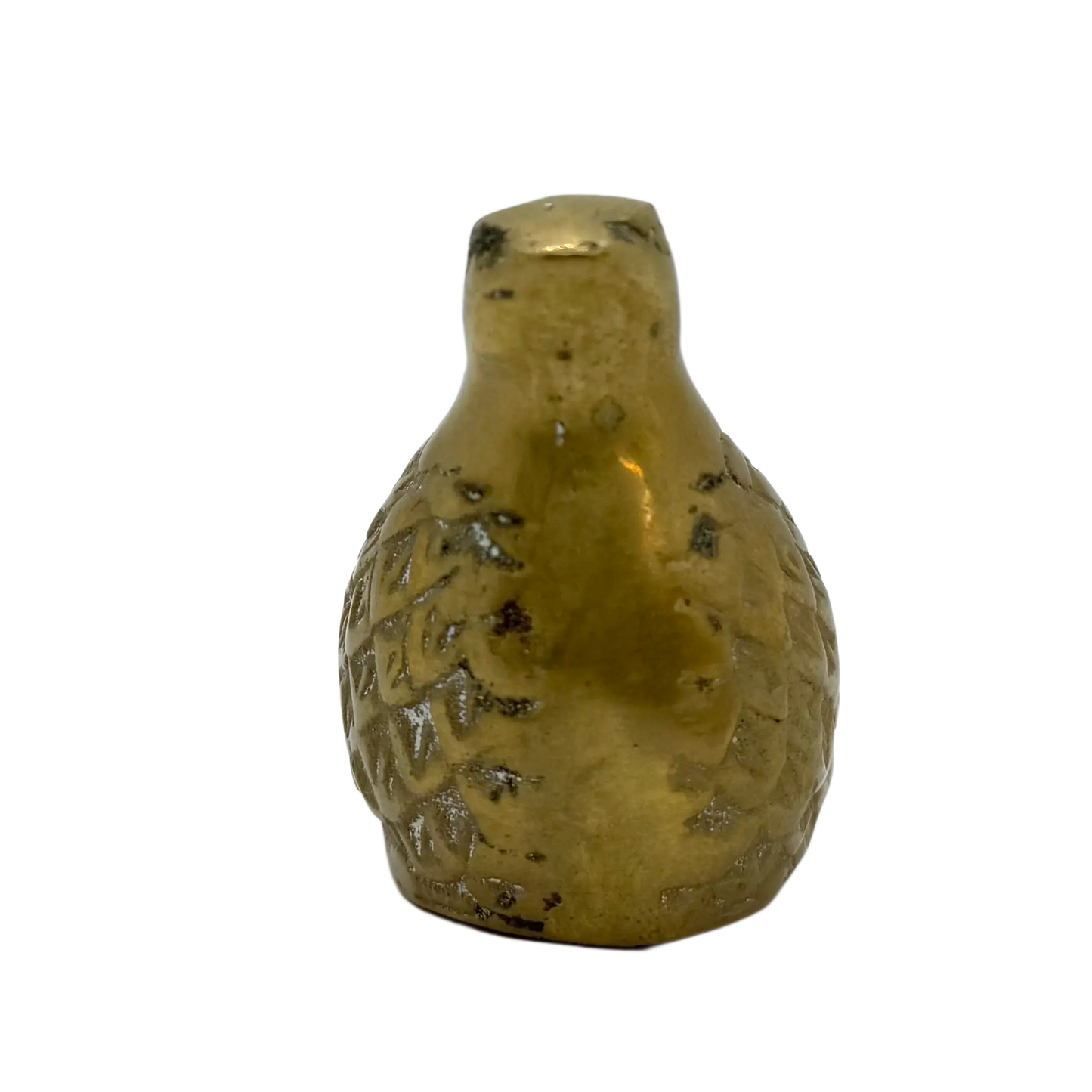 Set of 3 Brass Quails