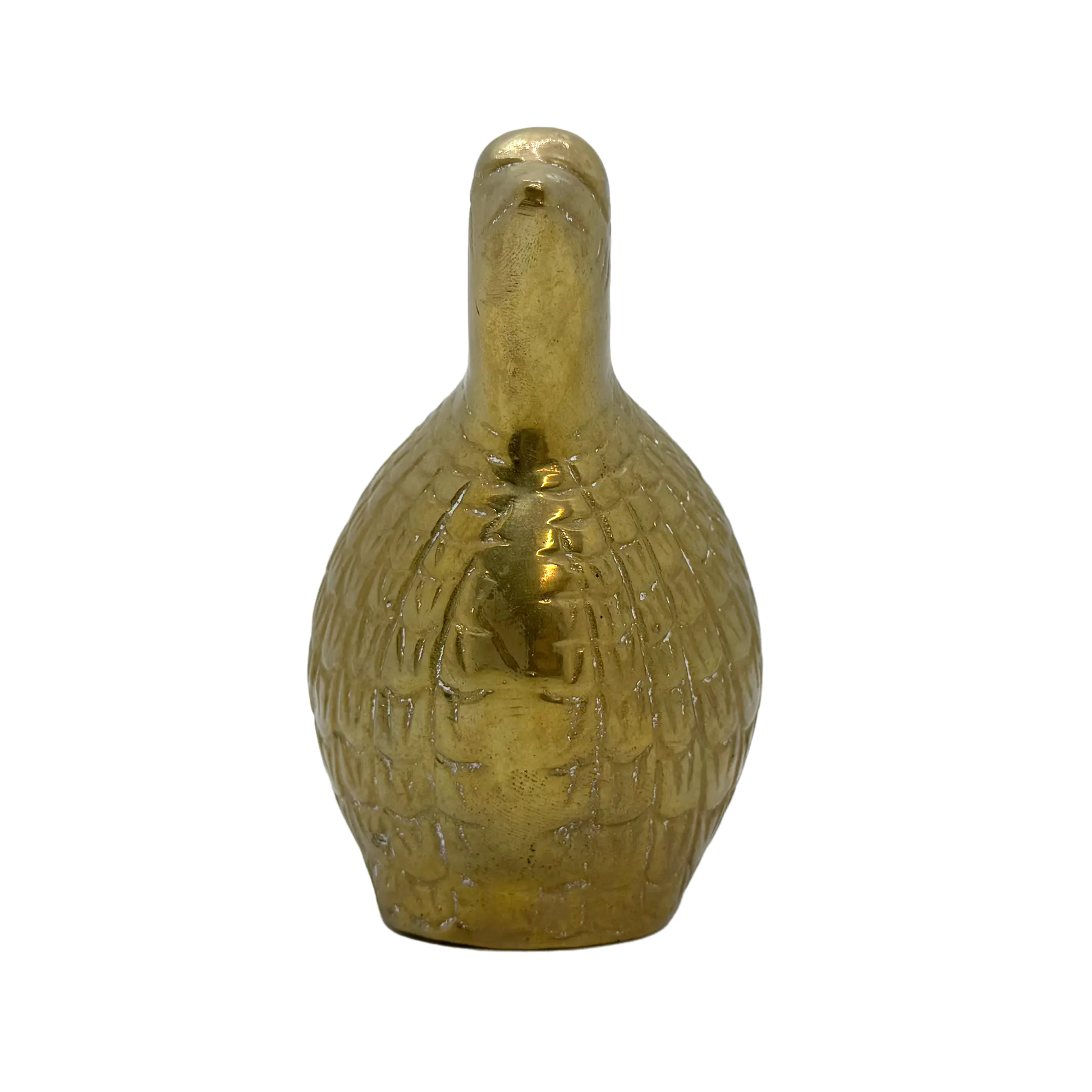 Set of 3 Brass Quails