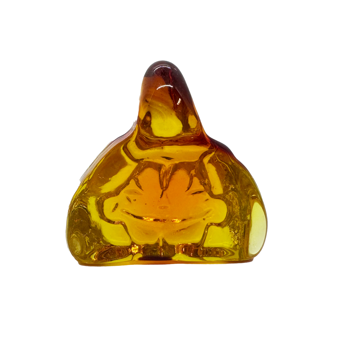 Blenko Glass Jack-O-Lantern Paperweight