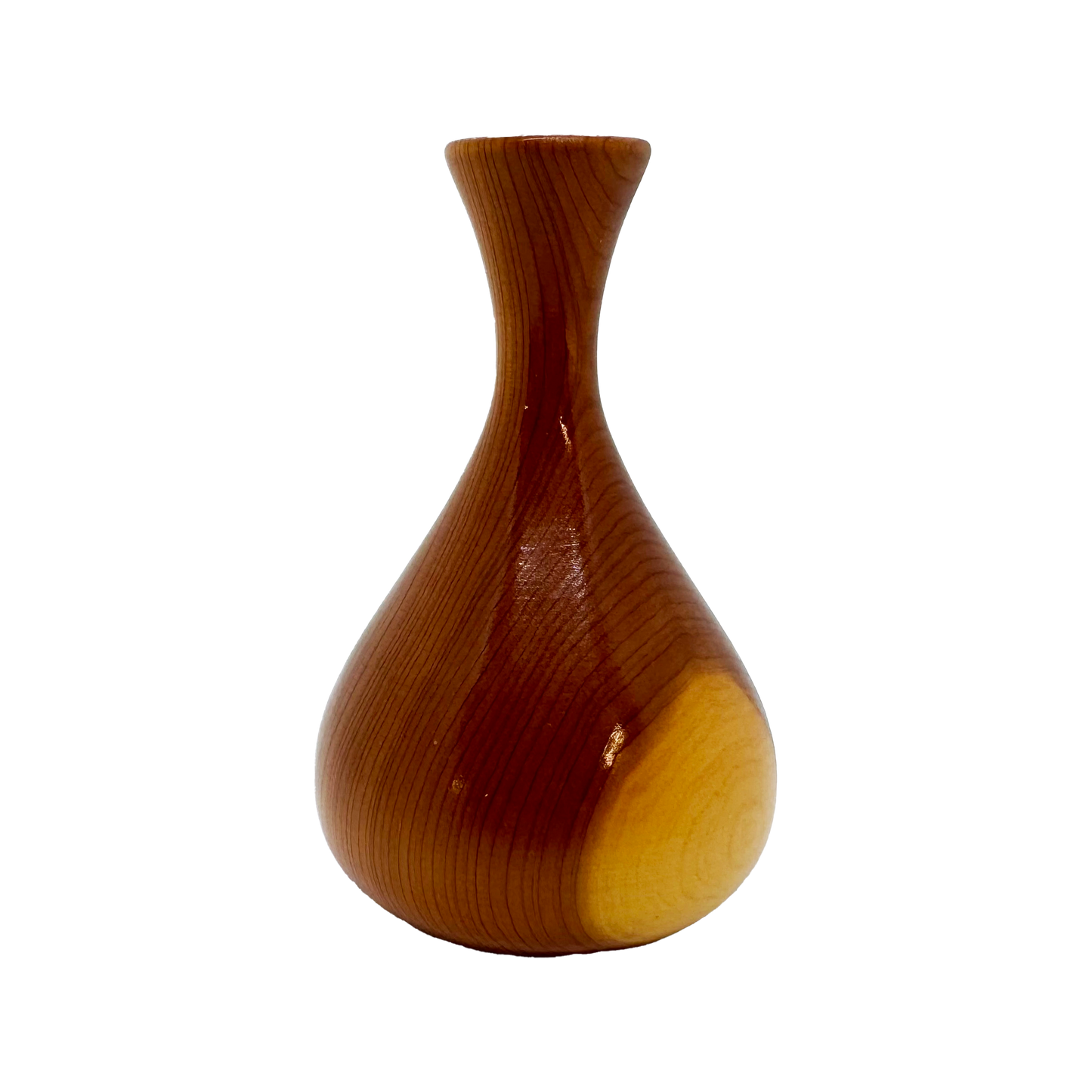 Wooden Bud Vase
