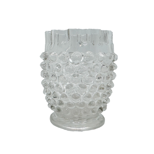 Antique Elson Glass Hobnail Spooner