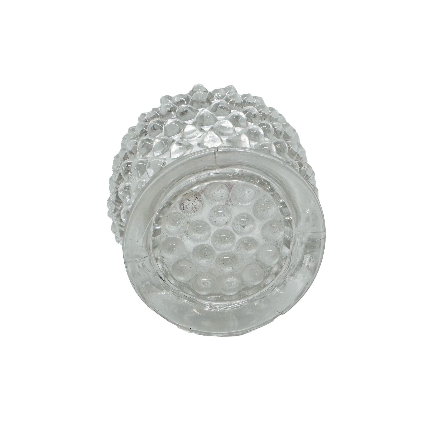 Antique Elson Glass Hobnail Spooner