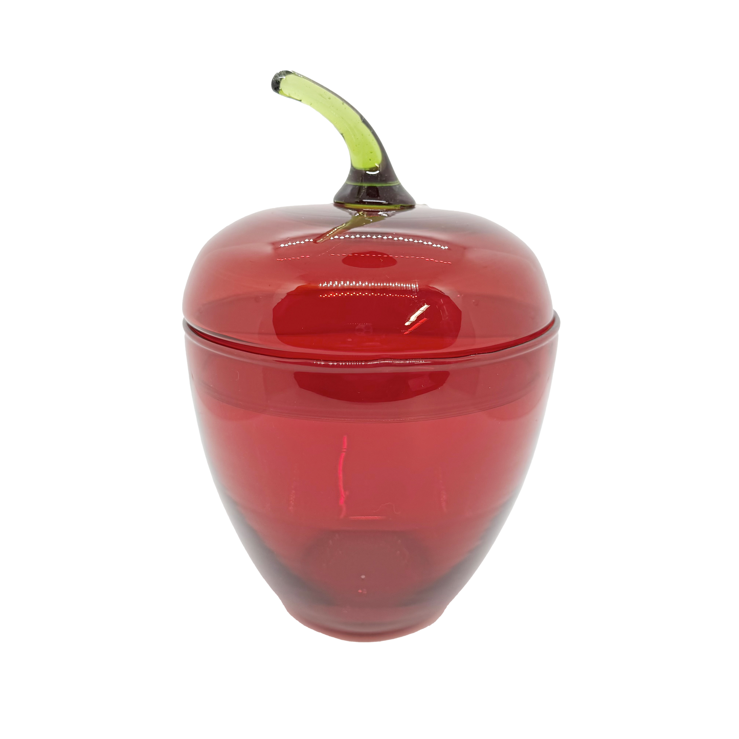 Viking Ruby Apple Candy Dish