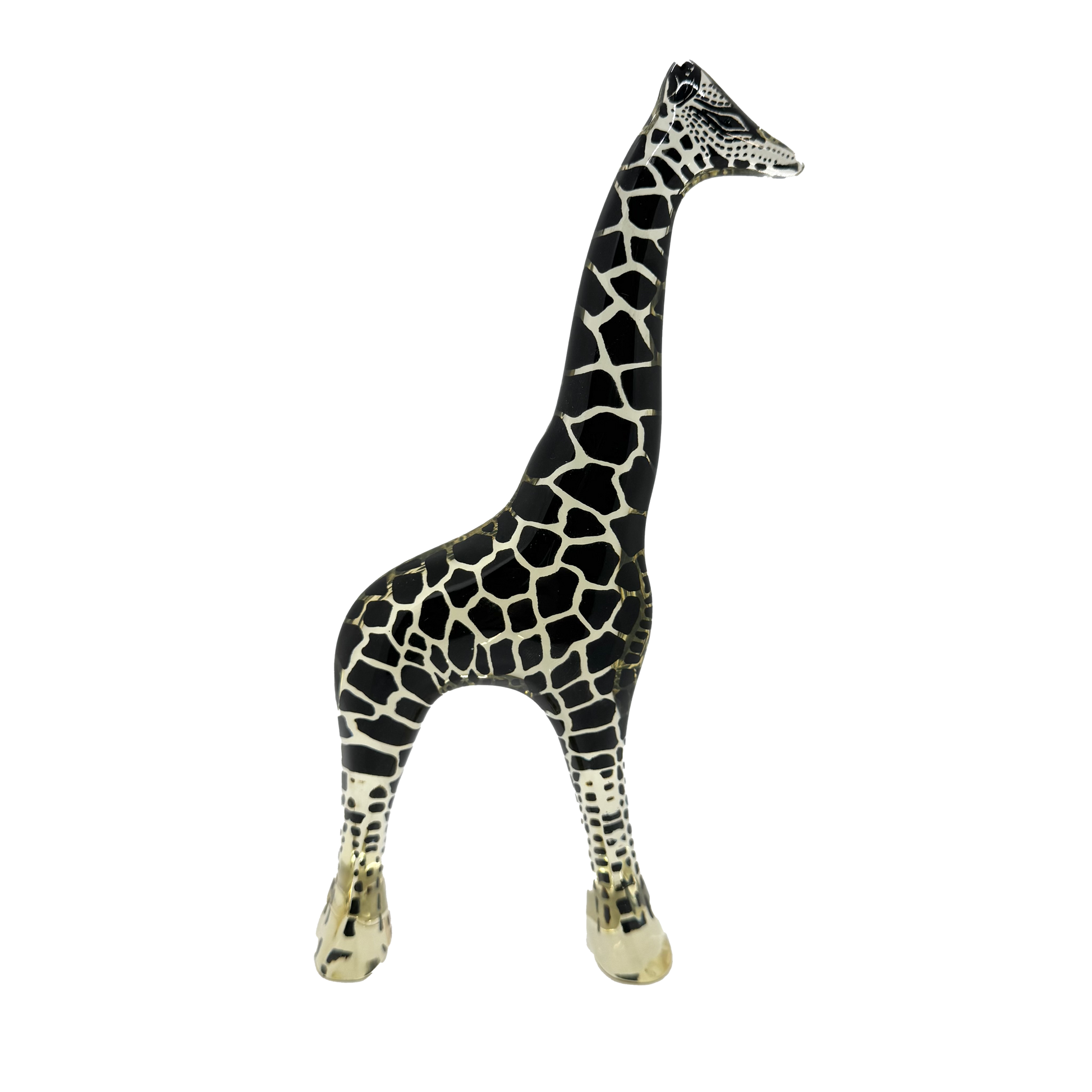Large 8.25 Inch Abraham Palatnik Lucite Giraffe