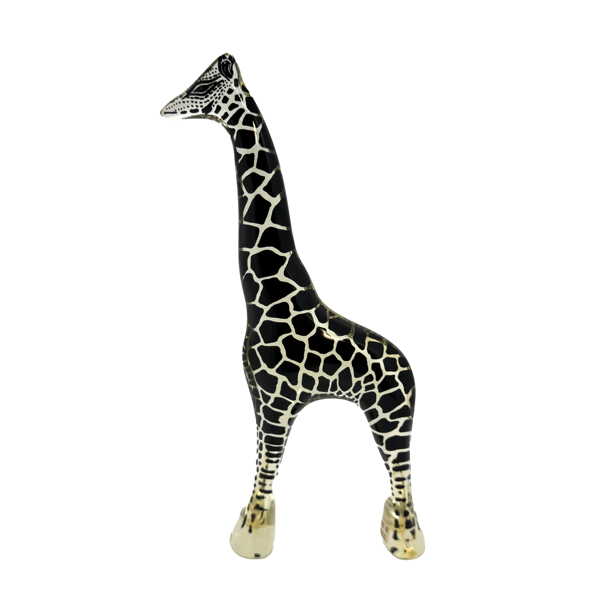 Large 8.25 Inch Abraham Palatnik Lucite Giraffe