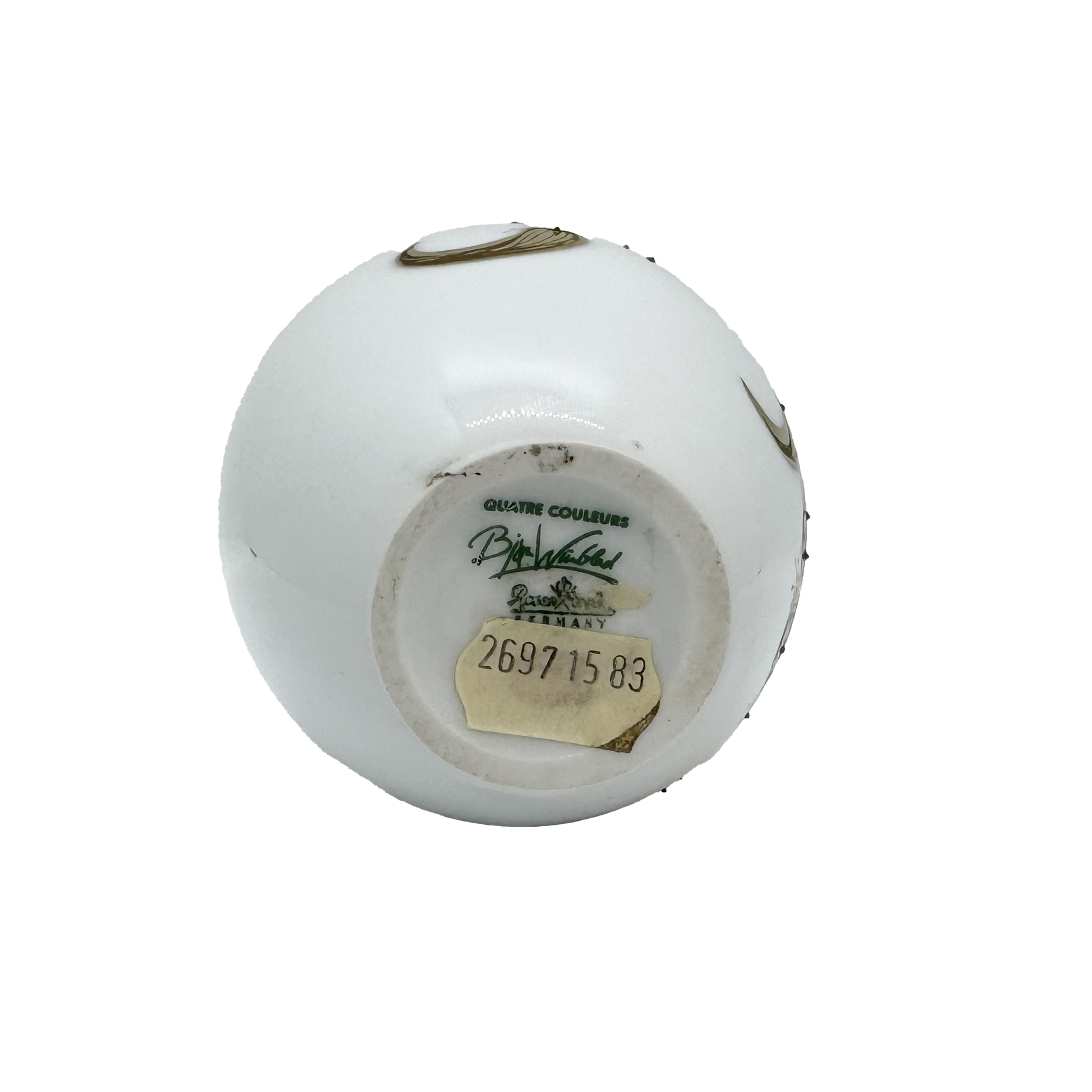 Bijorn Wiinblad Rosenthal Porcelain Vase - bottom