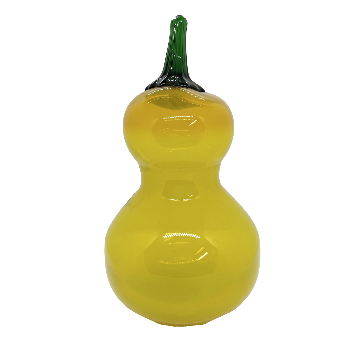Blenko Glass Citrine Gourd