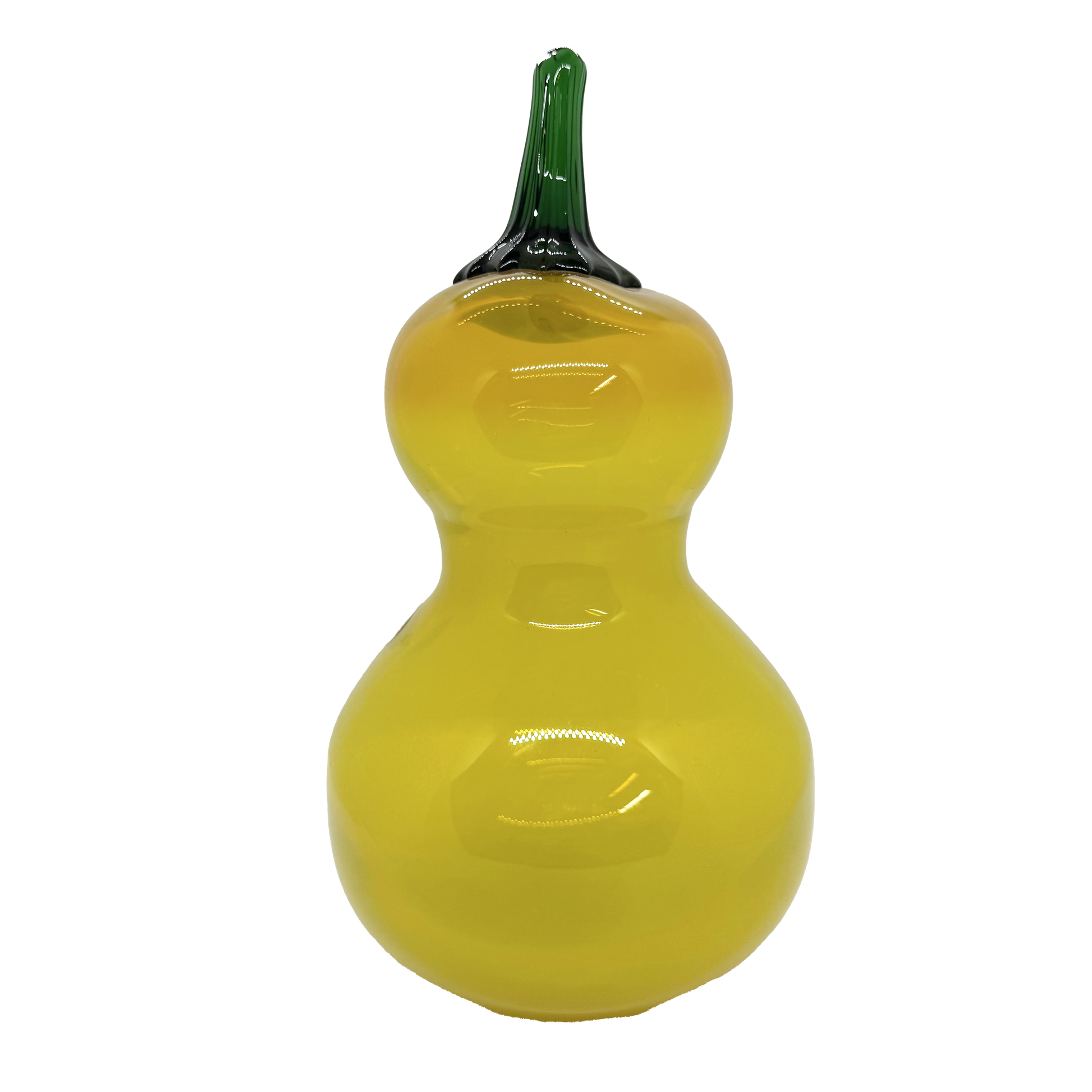 Blenko Glass Citrine Gourd