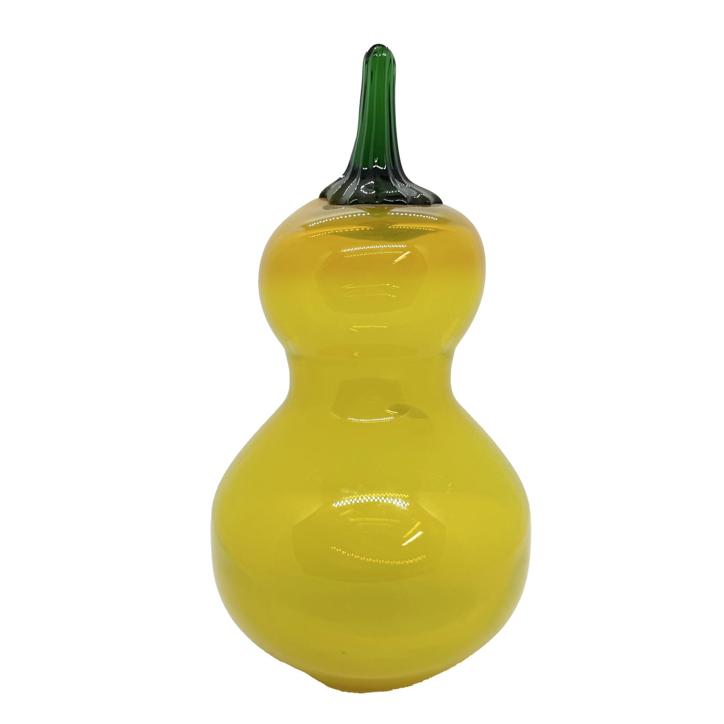 Blenko Glass Citrine Gourd