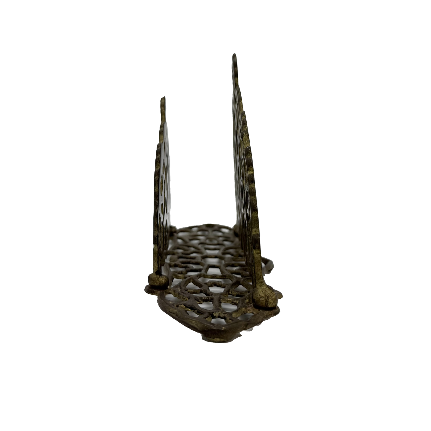 Ornate Brass Letter or Napkin Holder