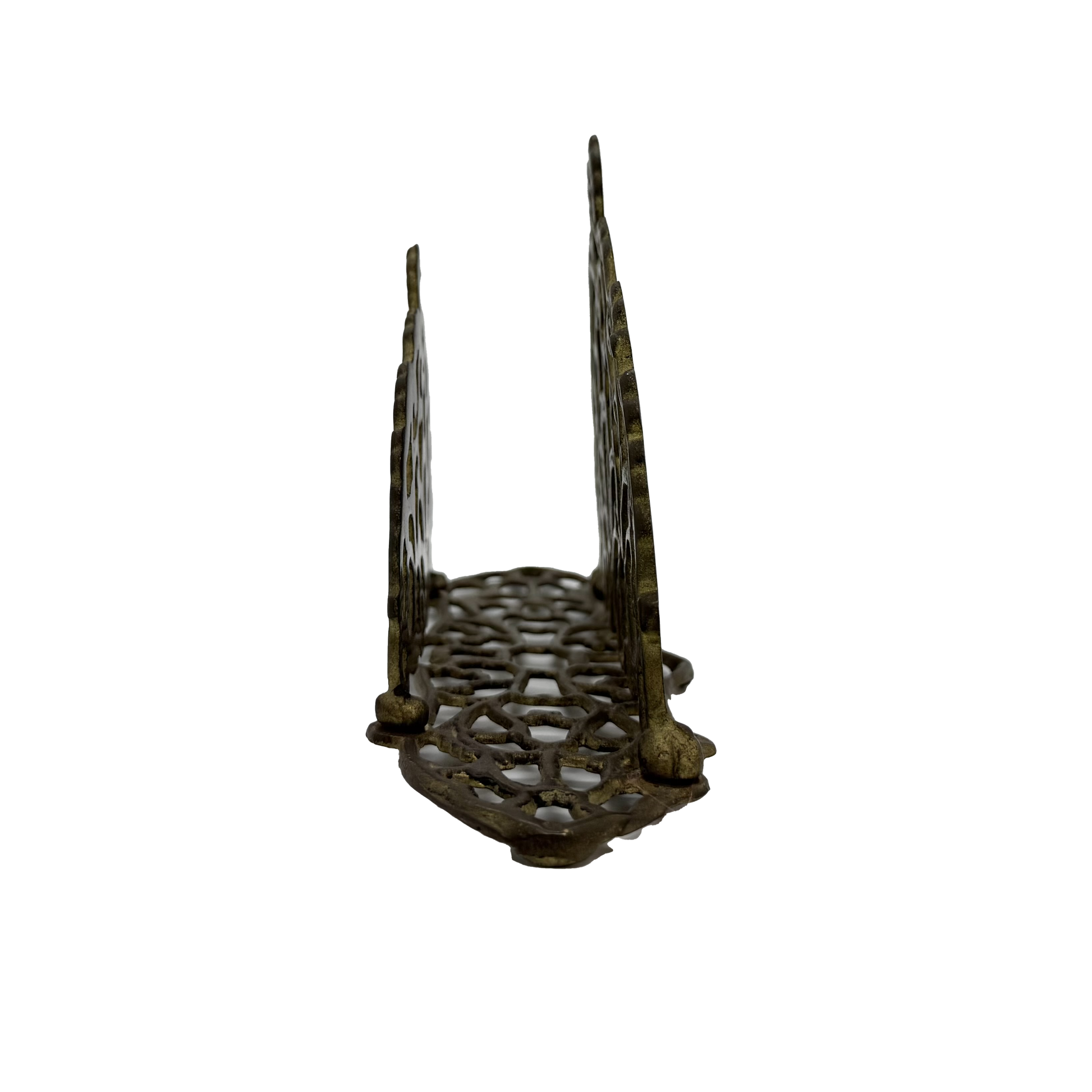 Ornate Brass Letter or Napkin Holder