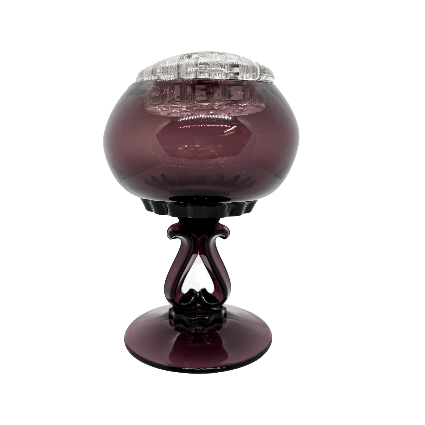Amethyst Viking Glass Princess Flowerlite