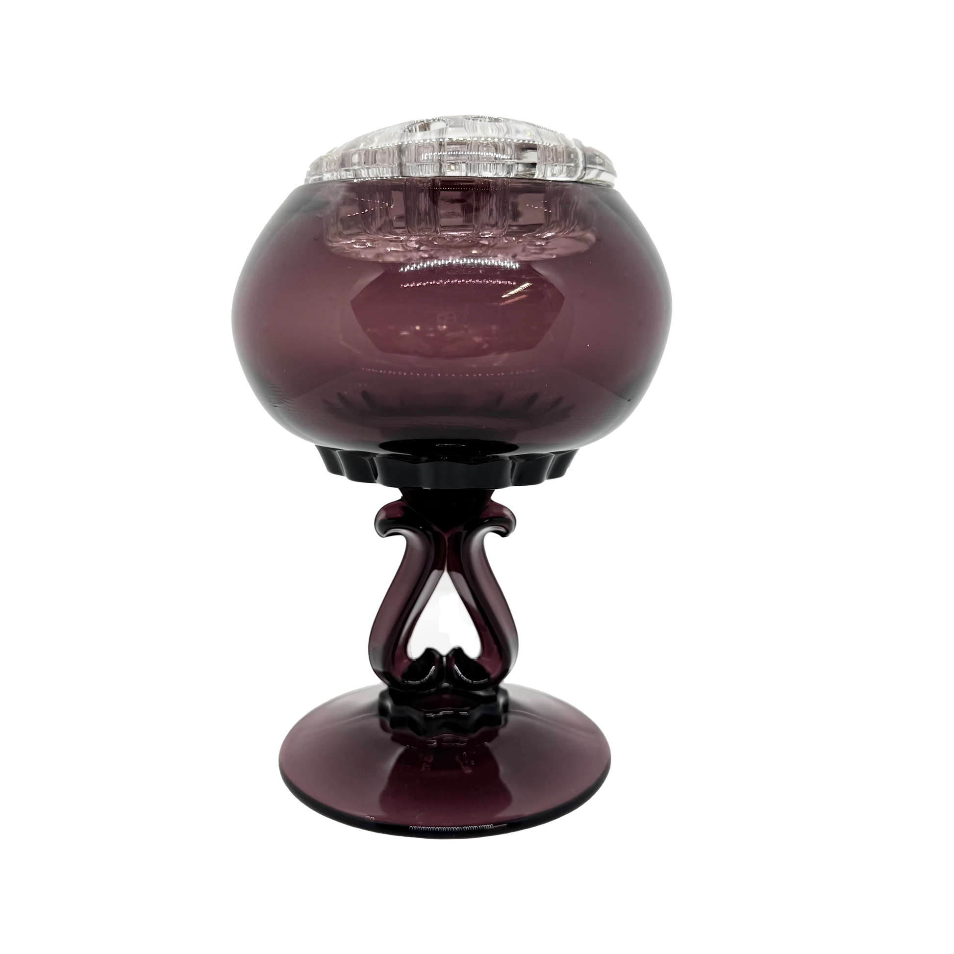 Amethyst Viking Glass Princess Flowerlite