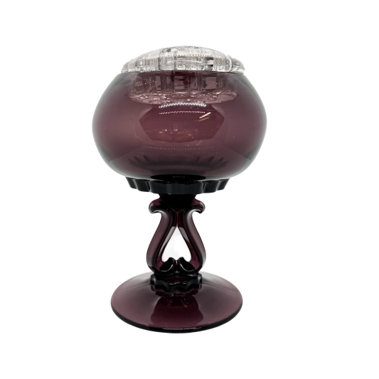 Amethyst Viking Glass Princess Flowerlite