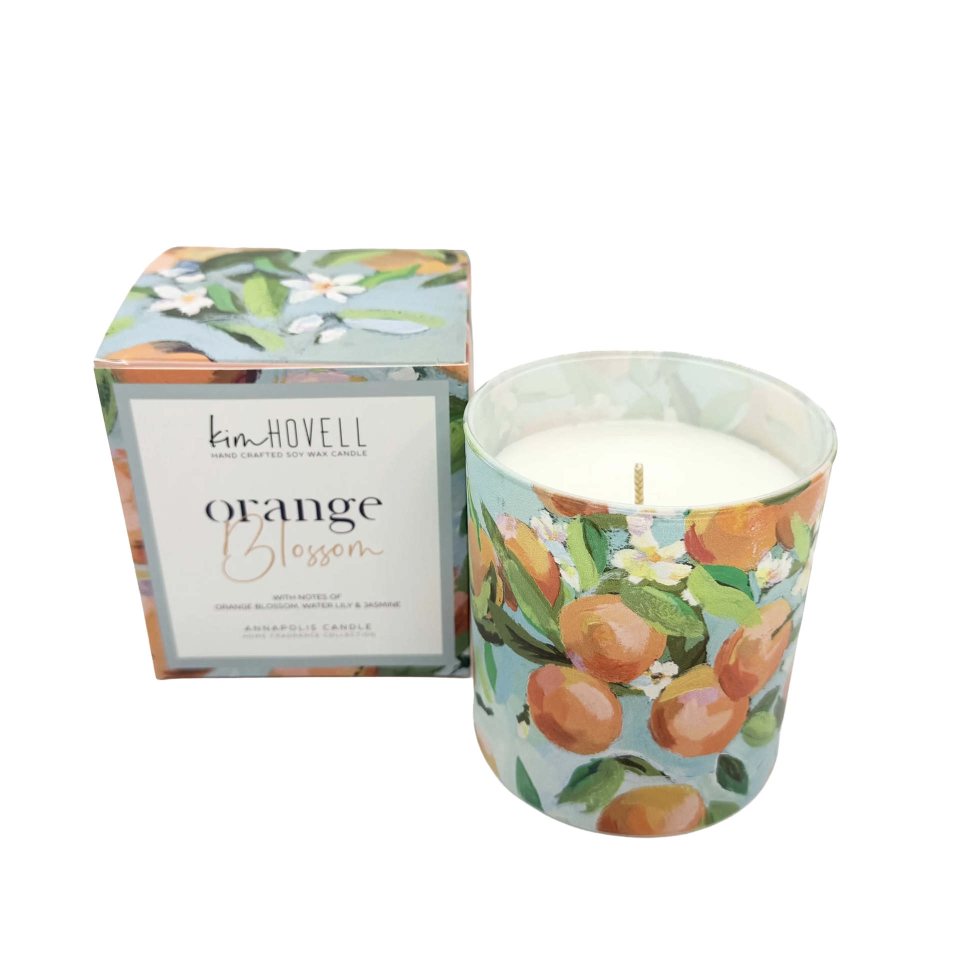 Orange Blossom Boxed Candle