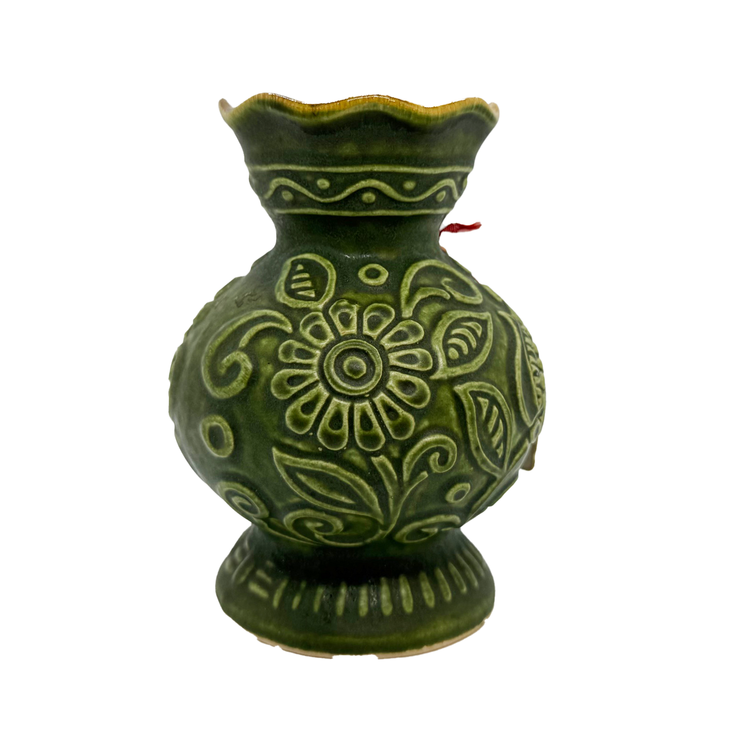 Bay Keramik Green Vase
