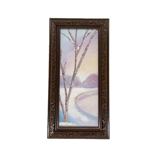 Mini Birch Tree Painting