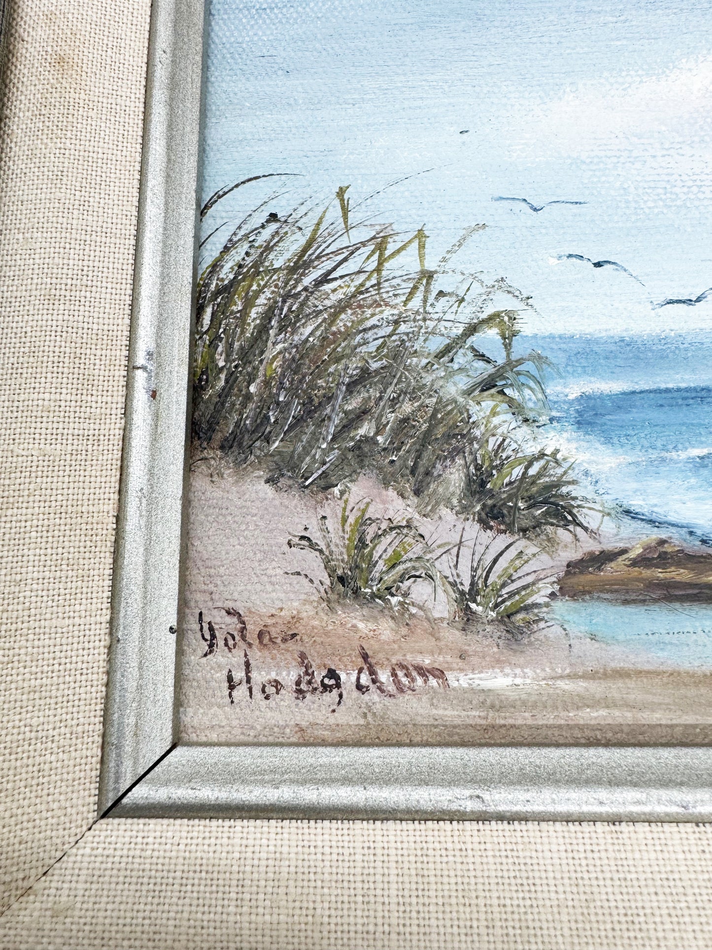 Signed Ocean Painting