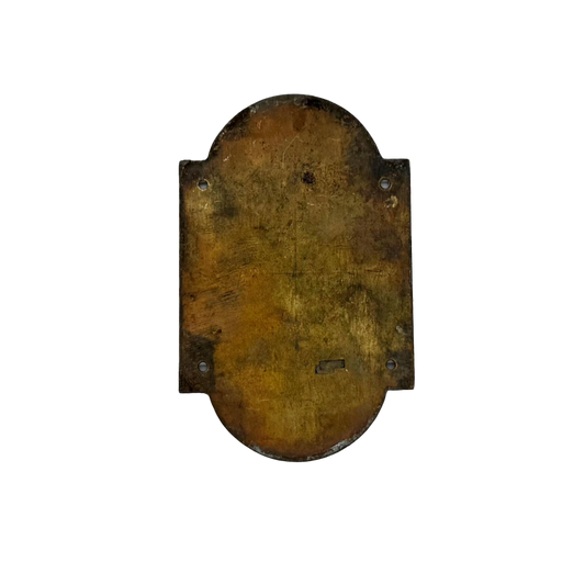 Brass PUSH Sign