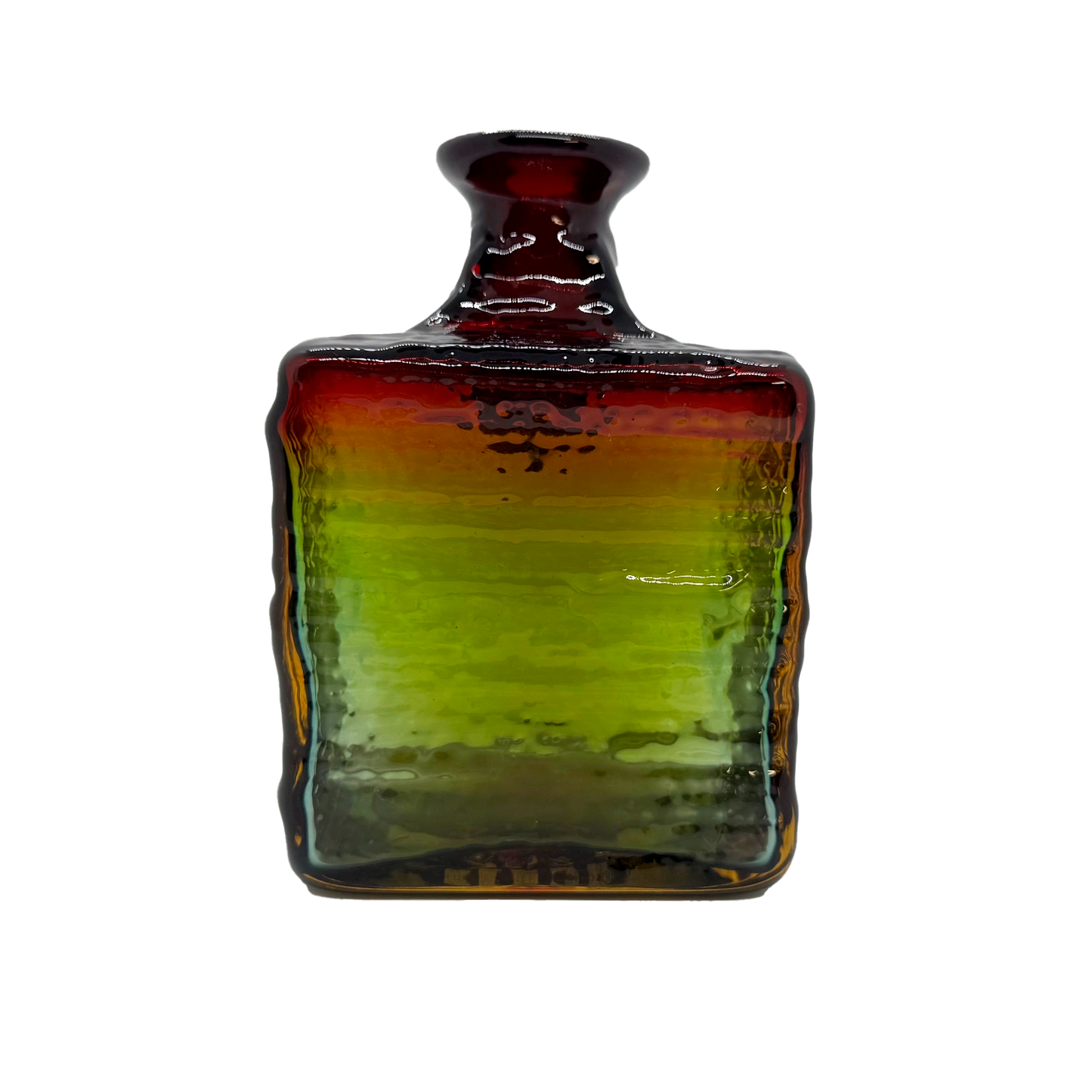 2024 Blenko Summer Storm Strata Vase