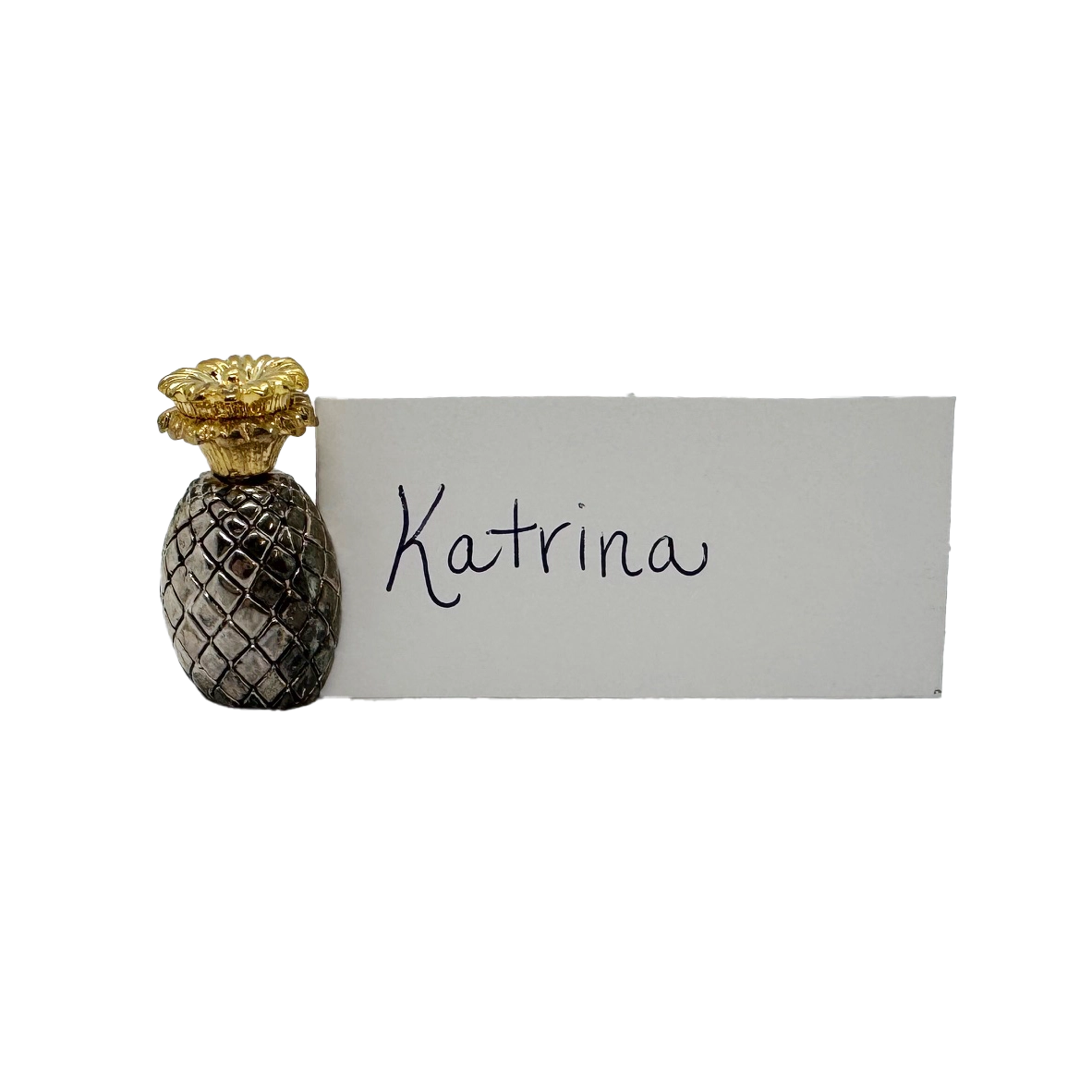 Set of 8 Pineapple Place Card Holders