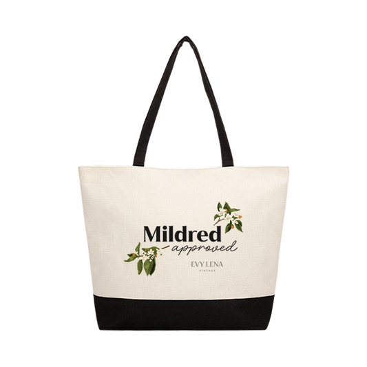 Mildred Approved Canvas Tote Bag