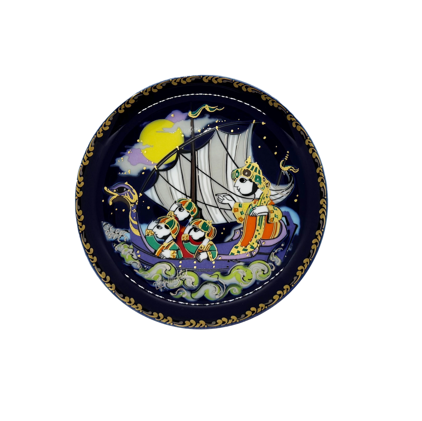 Bjørn Wiinblad Porcelain Plate