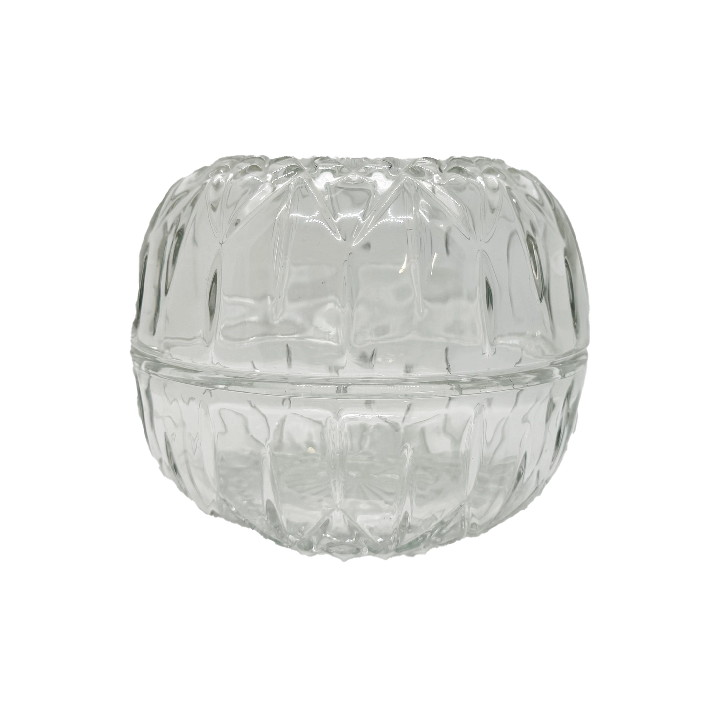 Homco Clear Ribbed Fairy Lamp