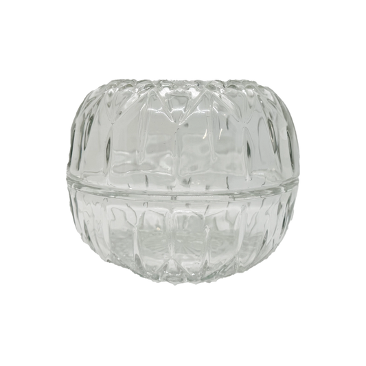 Homco Clear Ribbed Fairy Lamp