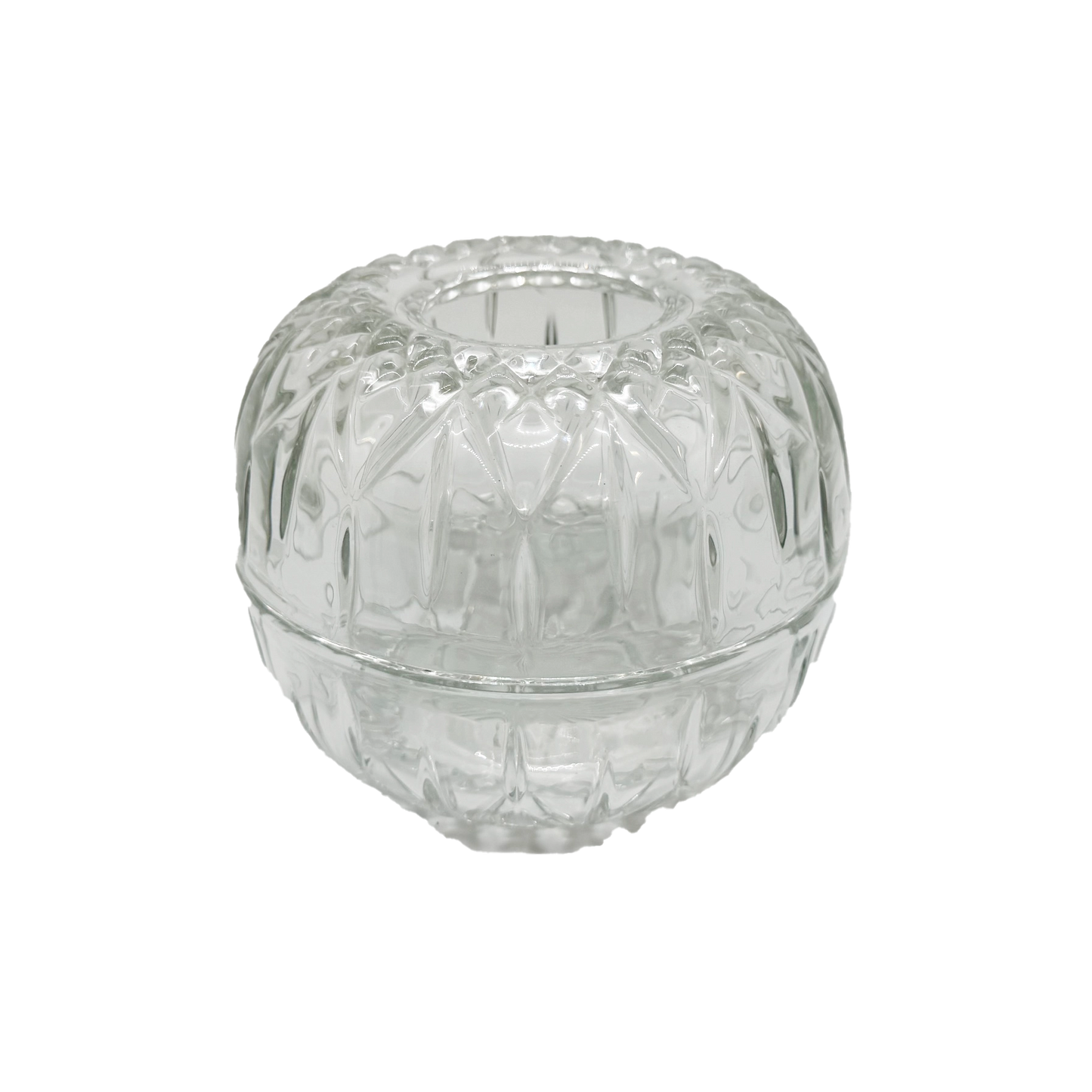 Homco Clear Ribbed Fairy Lamp